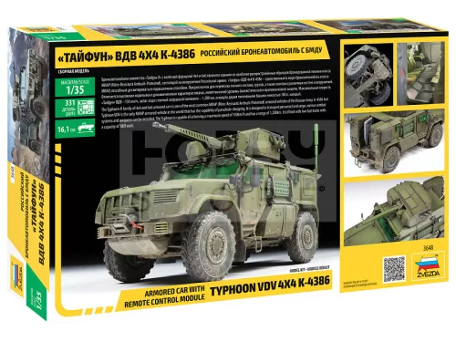 Zvezda K-4386 Typhoon makett 1:35 (3648Z)
