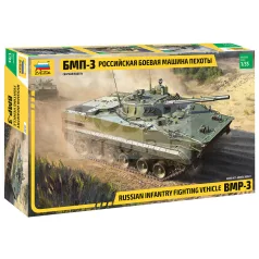   Zvezda BMP-3 RUSSIAN INFANTRY FIGHTING VEHCILE makett 1:35 (3649Z)