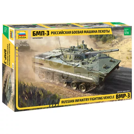 Zvezda BMP-3 RUSSIAN INFANTRY FIGHTING VEHCILE makett 1:35 (3649Z)