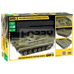   Zvezda BMP-3 RUSSIAN INFANTRY FIGHTING VEHCILE makett 1:35 (3649Z)