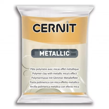 Cernit süthető gyurma N°1, 56 g - metál arany 36506