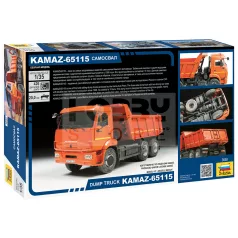 Zvezda Kamaz 65115 dump truck makett 1:35 (3650Z)