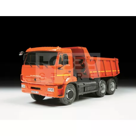Zvezda Kamaz 65115 dump truck makett 1:35 (3650Z)