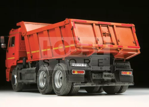 Zvezda Kamaz 65115 dump truck makett 1:35 (3650Z)