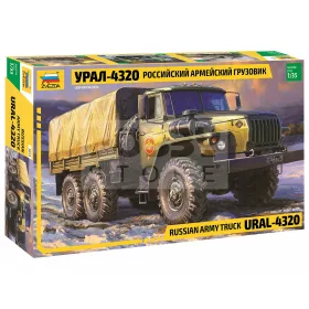 Zvezda Ural 4320 Truck makett 1:35  makett (3654Z)
