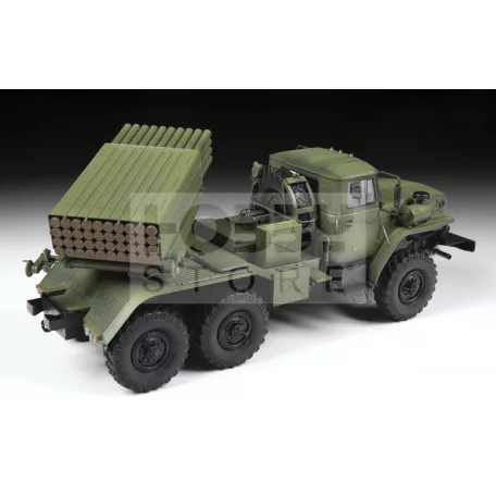 Zvezda BM-21 Grad Rocket Launcher makett 1:35 (3655Z)