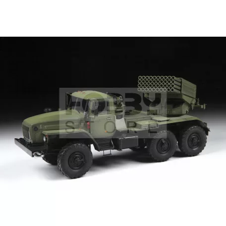 Zvezda BM-21 Grad Rocket Launcher makett 1:35 (3655Z)