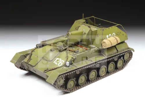 Zvezda SU-76 SOVIET SELF PROPELLED GUN makett 1:35 (3662Z)