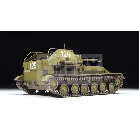 Zvezda SU-76 SOVIET SELF PROPELLED GUN makett 1:35 (3662Z)