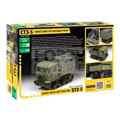 Zvezda STZ-5 Soviet artillery tractor makett 1:35 (3663Z)