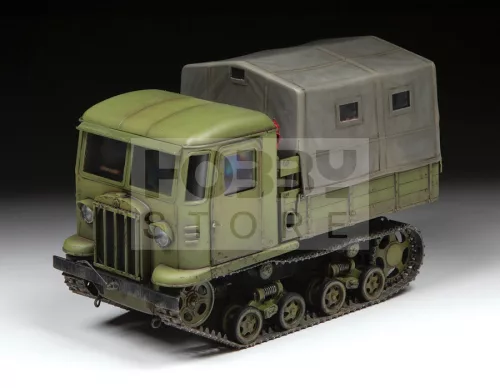 Zvezda STZ-5 Soviet artillery tractor makett 1:35 (3663Z)