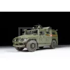 Zvezda Russian Armored Vehicle GAZ Tiger makett 1:35 (3668Z)