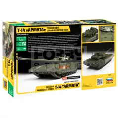 Zvezda Russian Modern Tank T-14 makett 1:35 (3670Z)