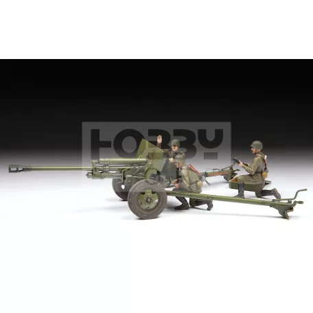 Zvezda ZIS-3 with crew makett 1:35 (3671Z)