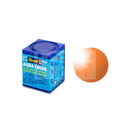 Revell Aqua Color -Clear Orange - akril makett festék 36730