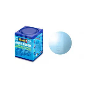 Revell Aqua Color -Clear Blue - akril makett festék 36752