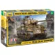 Zvezda M4 A3 (76mm) Sherman Tank makett 1:35 (3676Z)