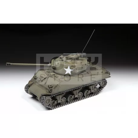 Zvezda M4 A3 (76mm) Sherman Tank makett 1:35 (3676Z)
