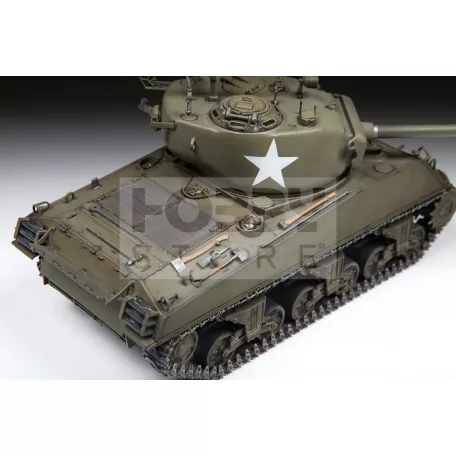 Zvezda M4 A3 (76mm) Sherman Tank makett 1:35 (3676Z)