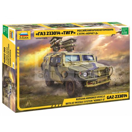 Zvezda GAZ Kornet makett 1:35 (3682Z)