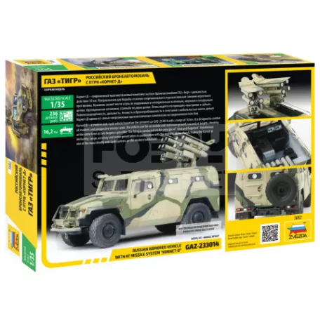 Zvezda GAZ Kornet makett 1:35 (3682Z)