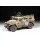 Zvezda GAZ Tiger w/Arbalet makett 1:35 (3683Z)