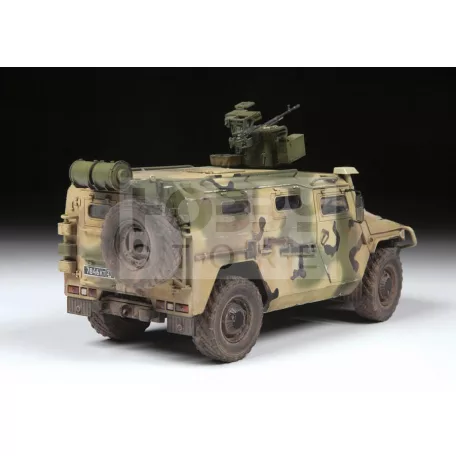 Zvezda GAZ Tiger w/Arbalet makett 1:35 (3683Z)