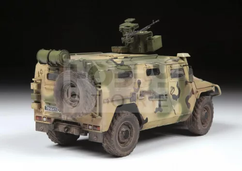 Zvezda GAZ Tiger w/Arbalet makett 1:35 (3683Z)
