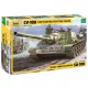 Zvezda SU-100 Soviet tank destroyer makett 1:35 makett (3688Z)