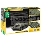 Zvezda SU-100 Soviet tank destroyer makett 1:35 makett (3688Z)