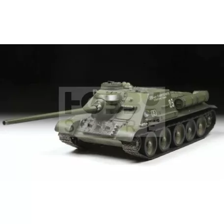 Zvezda SU-100 Soviet tank destroyer makett 1:35 makett (3688Z)
