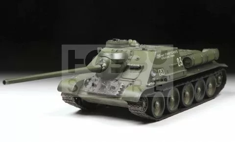 Zvezda SU-100 Soviet tank destroyer makett 1:35 makett (3688Z)