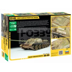Zvezda SU-85 Self Propelled Gun 1:35 makett (3690Z)