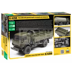   Zvezda Russian 2 Axle Military Truck K-4326 makett 1:35 (3692Z)