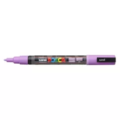   UNI POSCA PC-3M LEVENDULA színű kúpos hegyű dekormarker-filctoll (0.9-1.3 mm) - 36941U