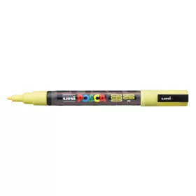   UNI POSCA PC-3M NAPSÁRGA színű kúpos hegyű dekormarker-filctoll (0.9-1.3 mm) - 36942U