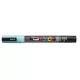 UNI POSCA PC-3M TENGERZÖLD színű kúpos hegyű dekormarker-filctoll (0.9-1.3 mm) - 36944U