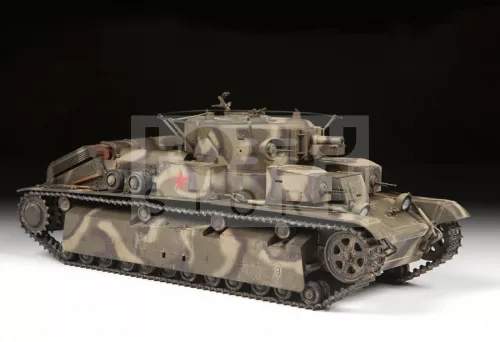 Zvezda T-28 Heavy Tank makett 1:35 (3694Z)
