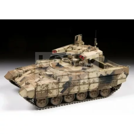 Zvezda BMPT-72 " Terminator 2" Russian fire support combat vehicle makett 1:35 (3695Z)