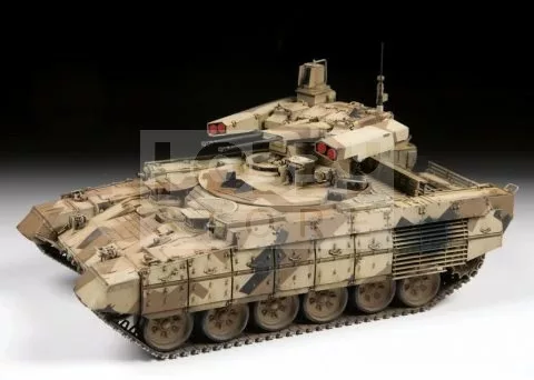 Zvezda BMPT-72 " Terminator 2" Russian fire support combat vehicle makett 1:35 (3695Z)