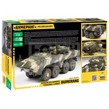 Zvezda Bumerang Russian APC makett 1:35 (3696Z)
