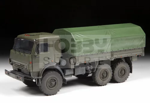 Zvezda Kamaz-5350 Truck 3-axle "Mustang" makett 1:35 (3697Z)