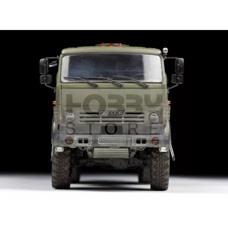 Zvezda Kamaz-5350 Truck 3-axle "Mustang" makett 1:35 (3697Z)