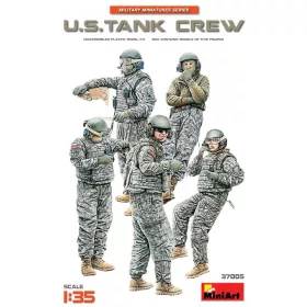 MiniArt U.S. Tank Crew – 1:35 figura makett