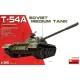 MiniArt T-54A  Soviet Medium Tank – 1:35 harcjármű makett