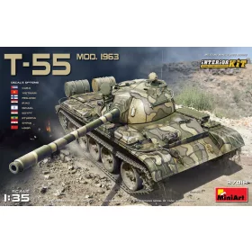   MiniArt T-55 Mod. 1963 Interior Kit – 1:35 harcjármű makett