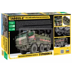 Zvezda Typhoon-K 6X6 Armoured Vehicle makett 1:35 (3701Z)