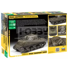 Zvezda M4 A2 Sherman makett 1:35 (3702Z)
