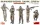 MiniArt Bundeswehr Tank Crew – 1:35 figura makett