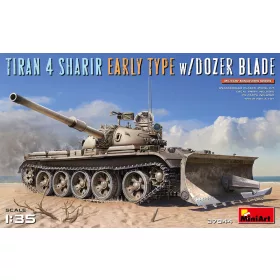   MiniArt Tiran 4 Sharir Early Type w/Dozer Blade – 1:35 harcjármű makett